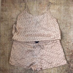 Club Monaco Silk Pajama Set